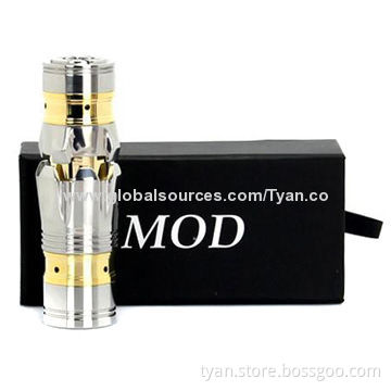 Hot Sale Unique Design Stainless Steel and Brass E-cigarette Maraxus Mod, OEM Orders Welcomed